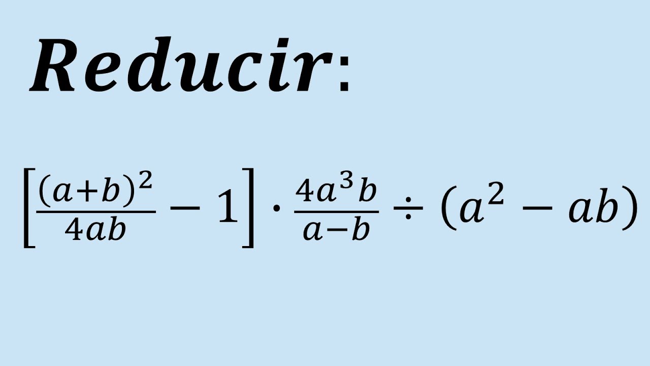 Multiplicacion y division de fracciones algebraicas combinadas
