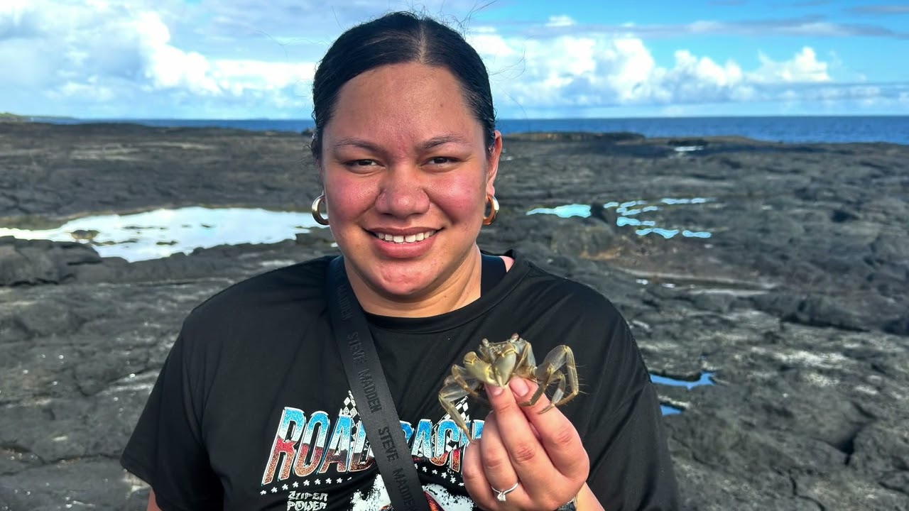 Umu Pua’a size 2🐖@Saleapaga. and our trip to Savai’i to visit family and got to see the blowholes🇼🇸🌴