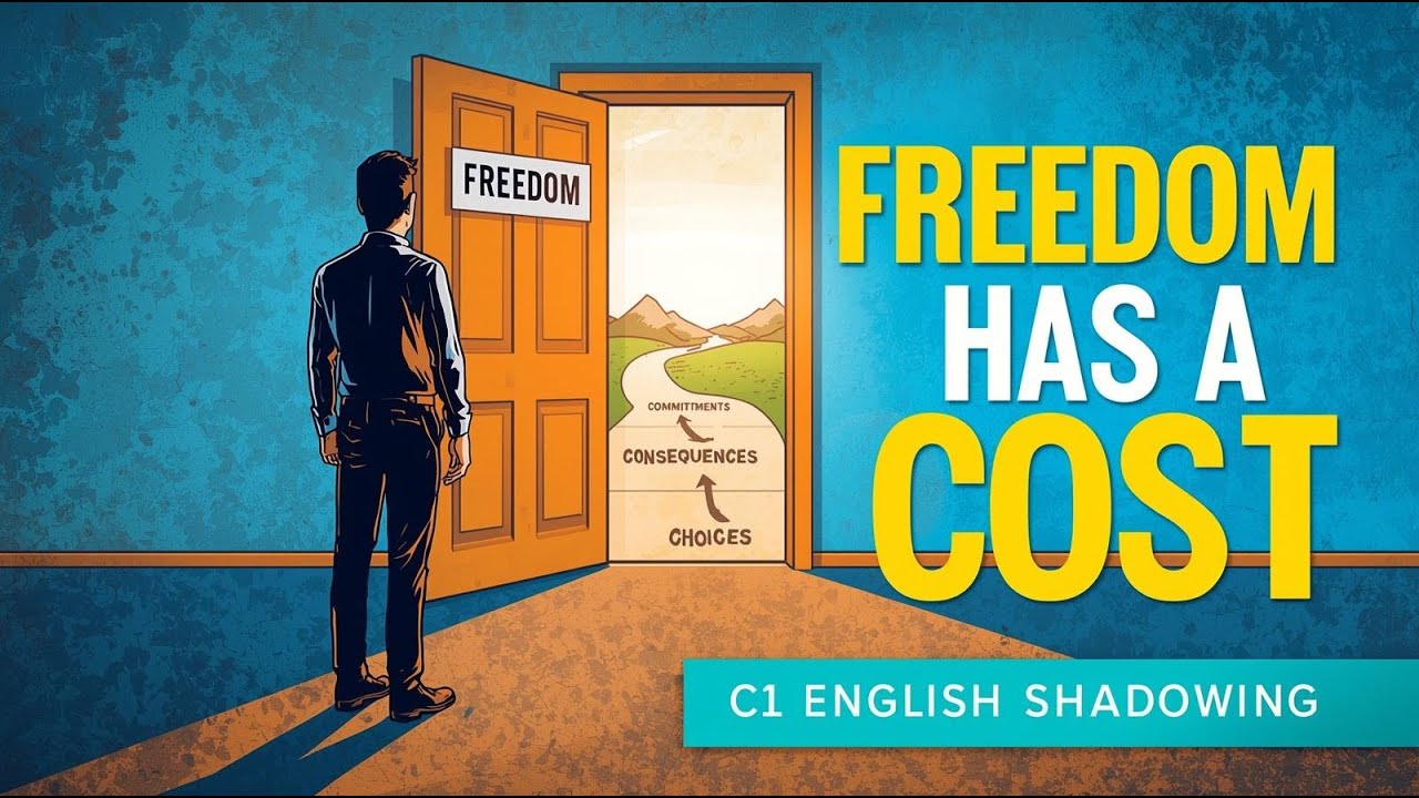 Freedom Versus Responsibility in Modern Life | C1 English Shadowing