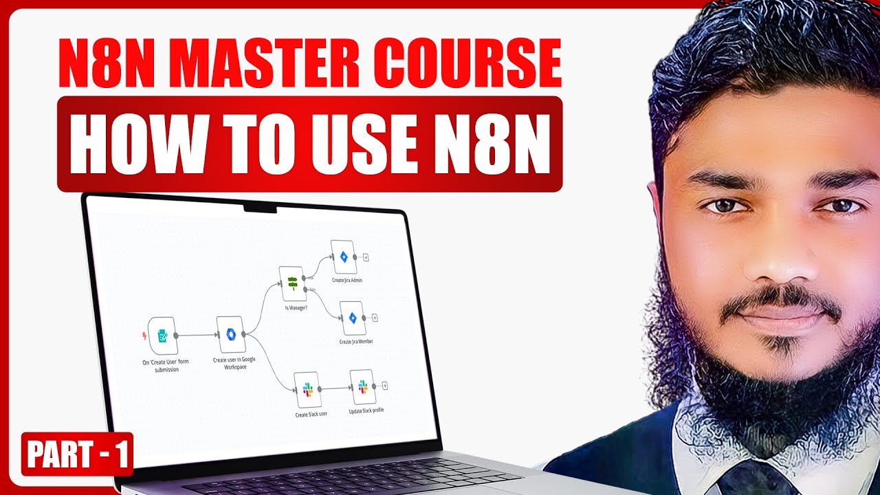 How to start using n8n | n8n master course | n8n tutorial for beginners