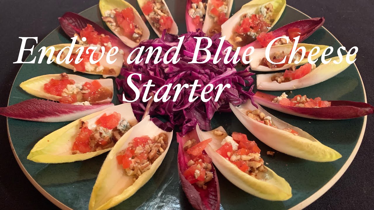 Endive and Blue Cheese Starter