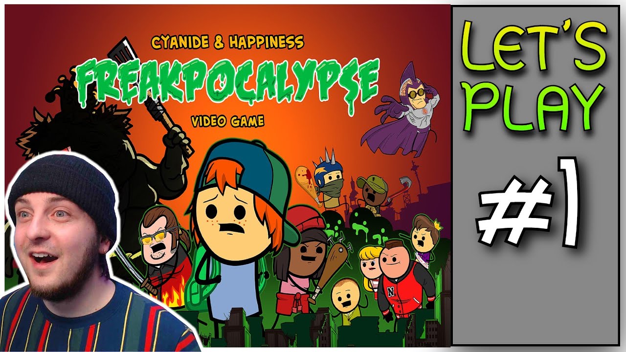 Let's Play Cyanide & Happiness: Freakpocalypse - EP. 1 - Blind - Funniest Indie Game Ever?