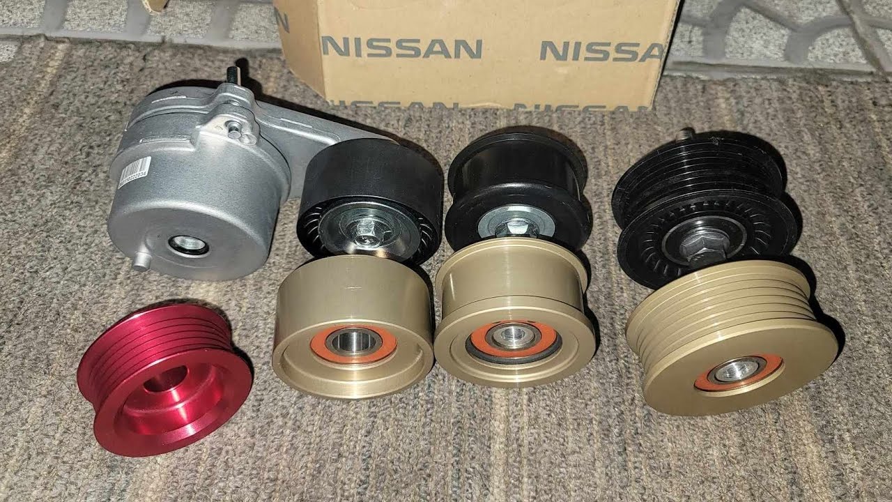 Q50//Q60 VR30 Aluminum Pulley DIY Swap