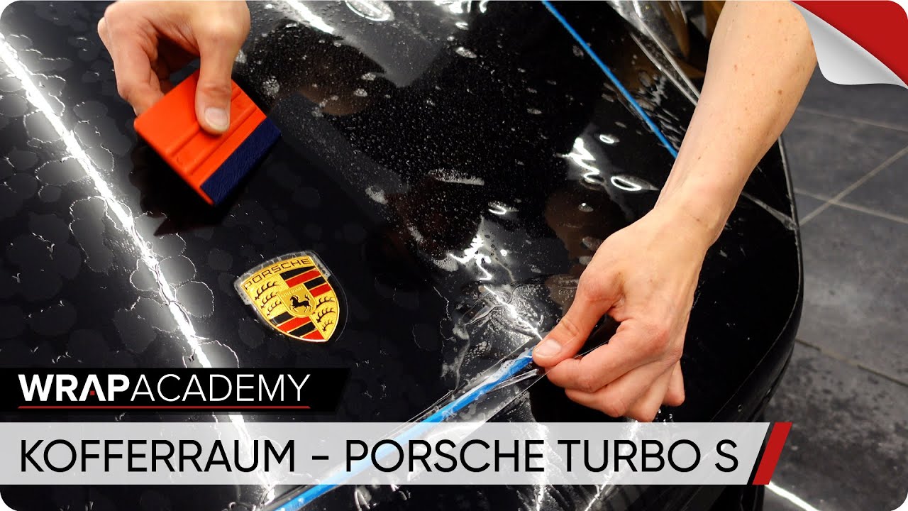 Porsche Turbo S Lackschutz Folierung – So folierst du die Motorhaube richtig!