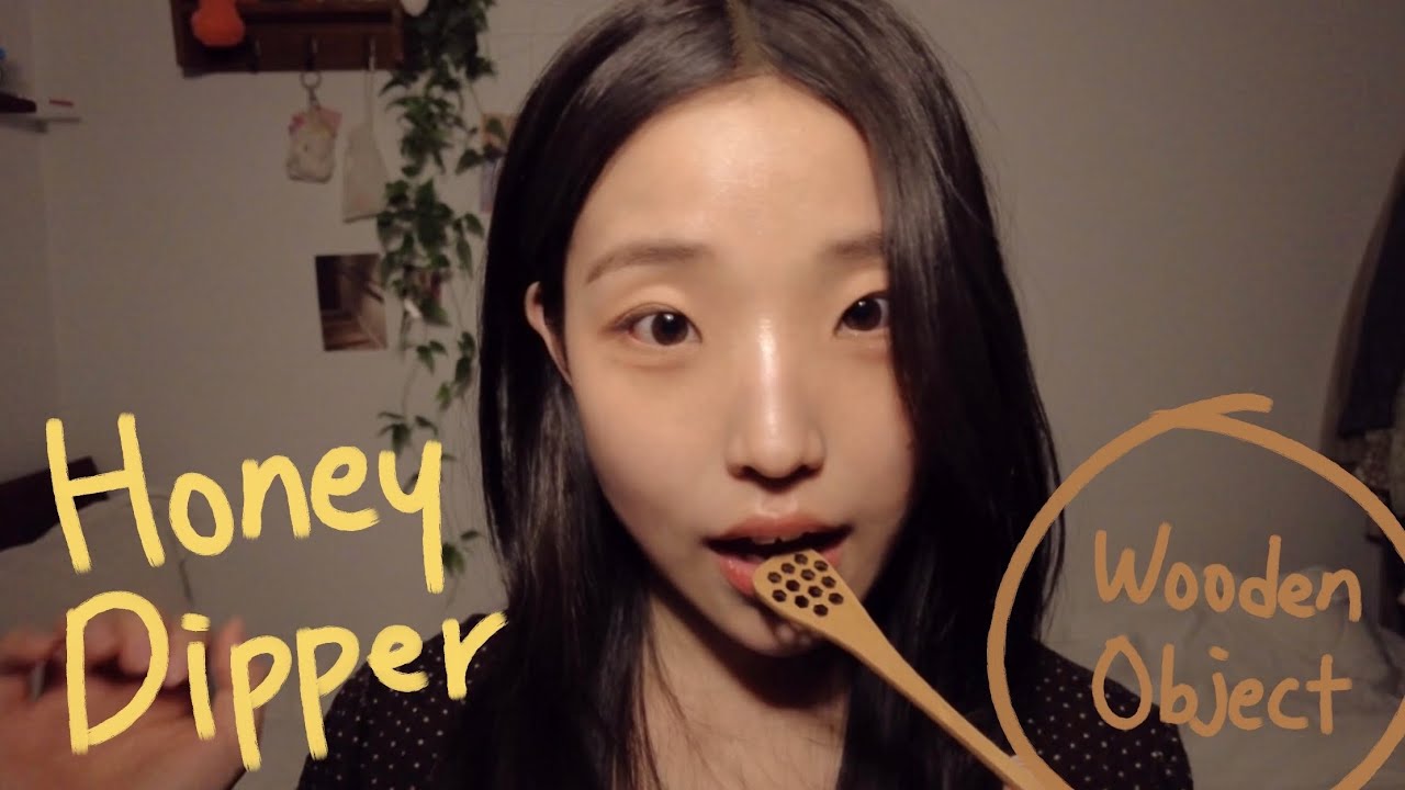 ASMR | 여러가지 나무 소리 | 허니디퍼 | 탭핑 | 스크래칭