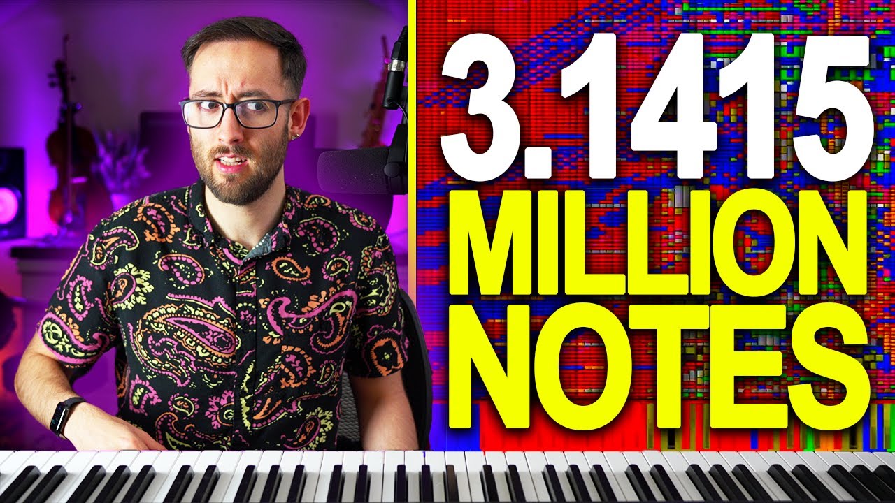 This Piano Piece Has 3,141,592 notes! | Pianist Reacts