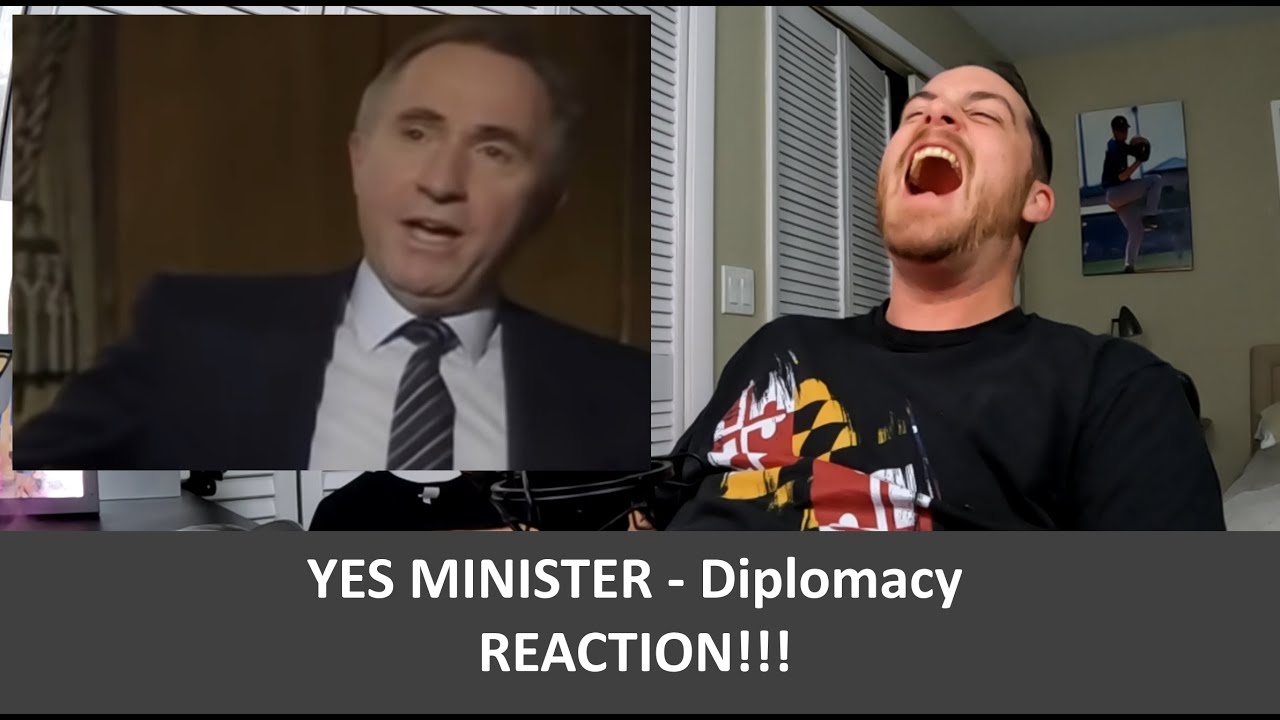 American Reacts to YES MINISTER - Diplomacy is about surviving until the next century REACTION