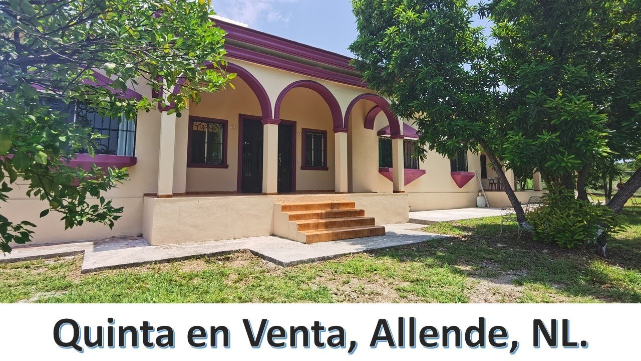 Quinta en Venta en Allende, NL, Atongo de Abajo - 8,725 m2 Casa 400 m2 - a solo 50 min de Monterrey