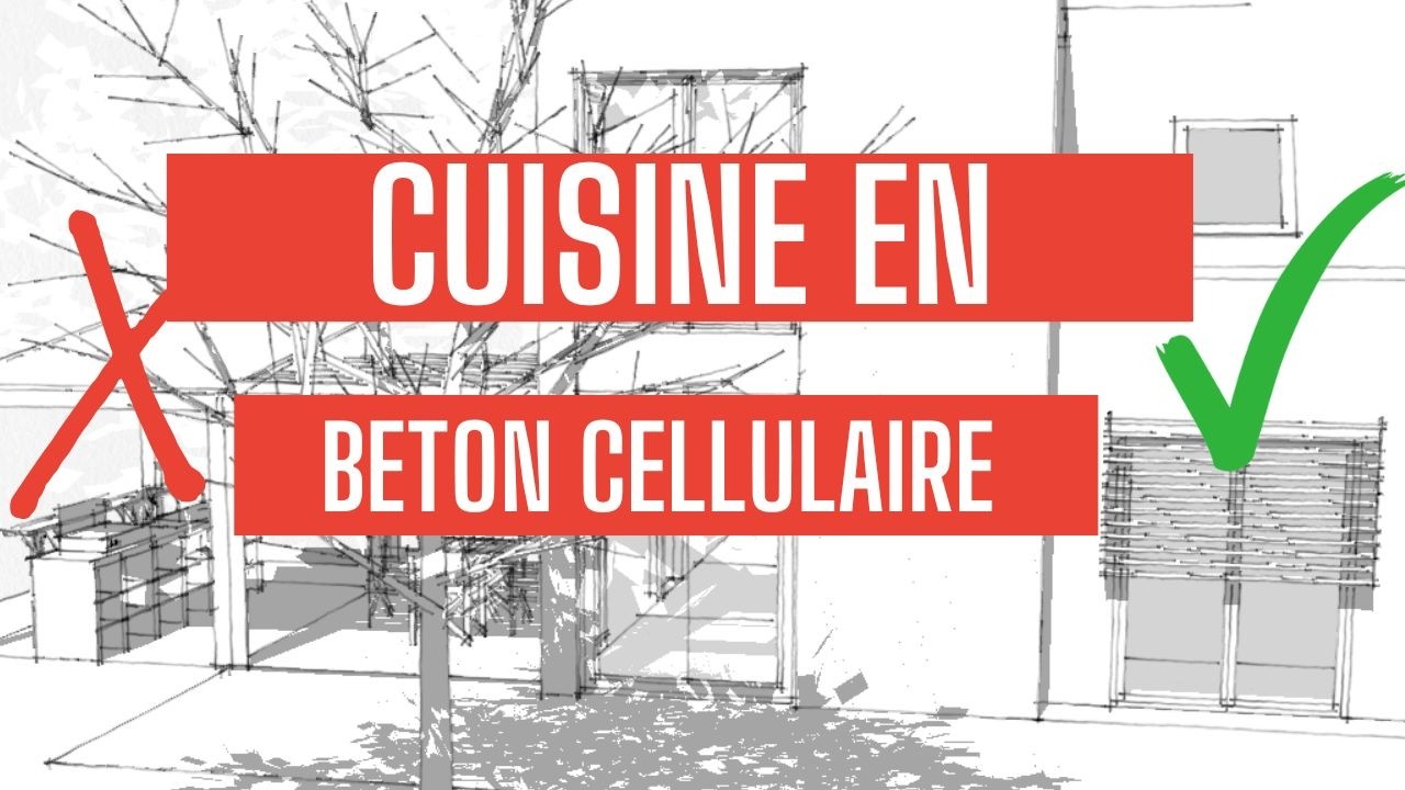 La cuisine en béton cellulaire - avantages et inconvénients