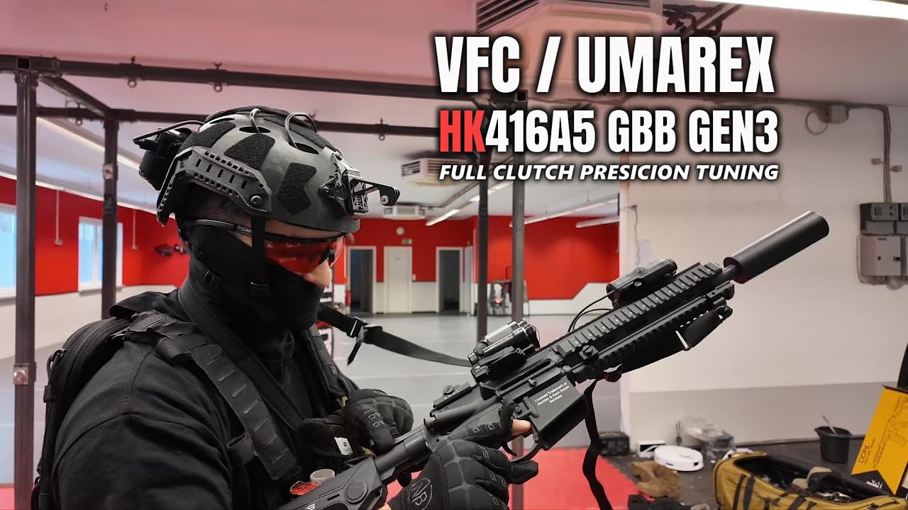 VFC HK416 A5 | Full Clutch Precision Upgrade | MilSim Airsoft