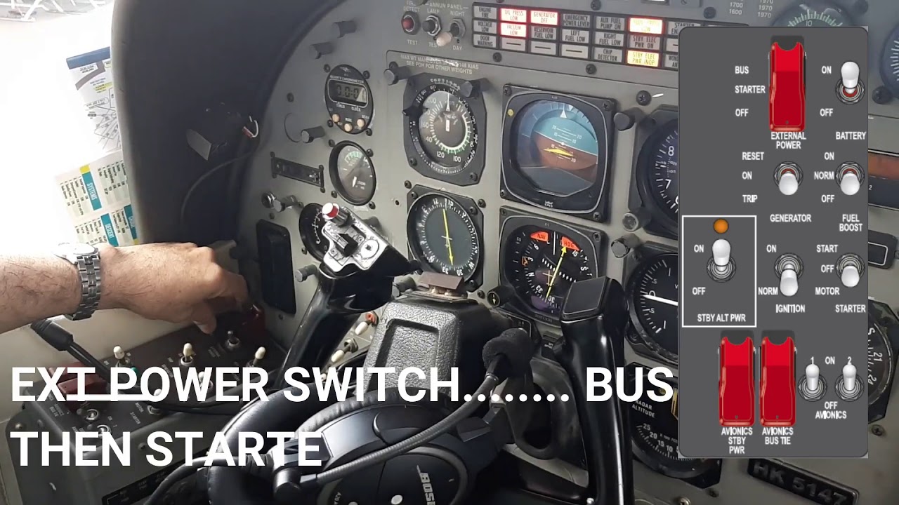 C208B  Grand Caravan Starting Procedures