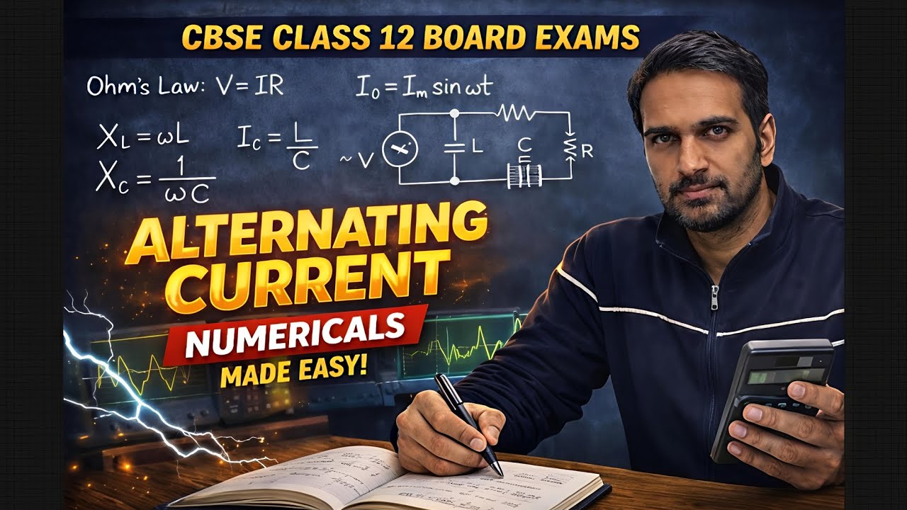 Alternating Current: Class 12 Physics | Previous Year Questions (PYQs) 