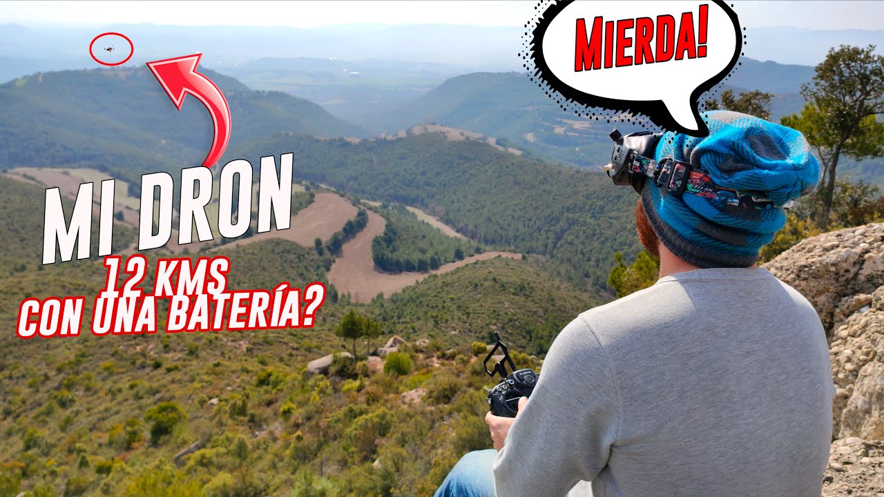 PRUEBA DISTANCIA M&Aacute;XIMA DRON FPV - &iquest;Sale mal? Pierdo se&ntilde;al...