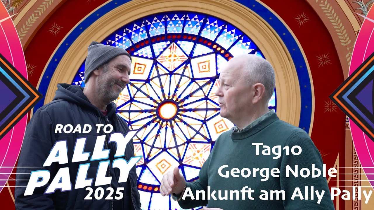 Road to Ally Pally &ndash; Folge 10: George Noble und die Ankunft
