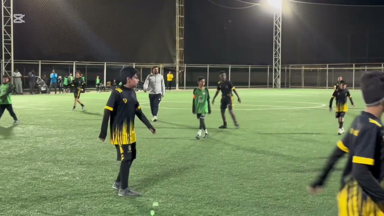 مبارة أكاديمية النمور ضد أكاديمية سبورت ناين الشوط الاول