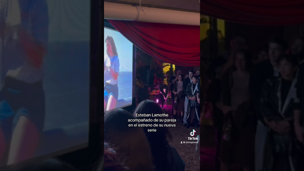 Esteban Lamothe y D&eacute;bora Nishimoto en el estreno de &ldquo;Un futuro sin vos&rdquo;