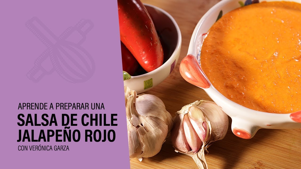 Salsa De Chile Jalapeño Rojo