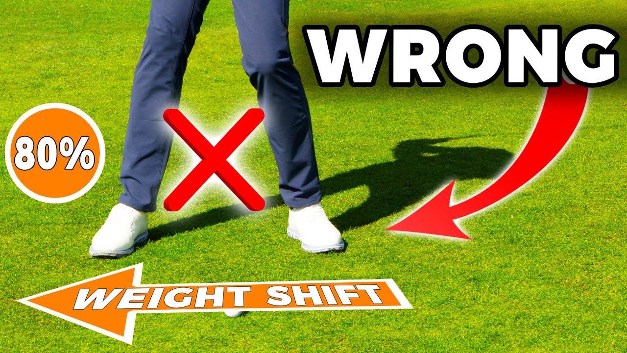 DO NOT Shift Your Weight In The GOLF SWING, DO This INSTEAD