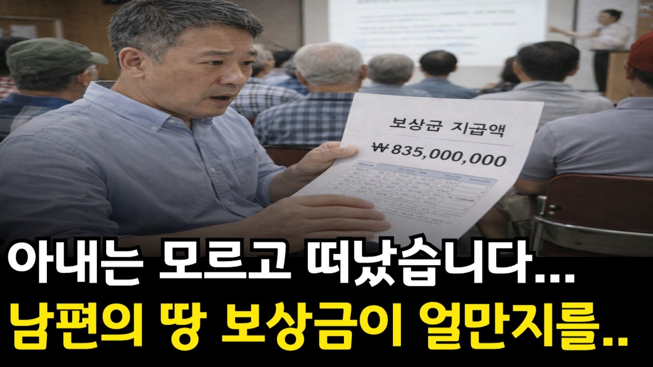 아내가 불륜남에게 재산을 넘긴 뒤 벌어진 충격적인 결말… 그리고 15억 땅 보상금