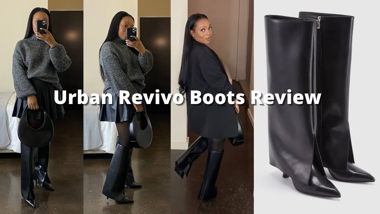 Urban Revivo Faux Leather Knee Boots Review