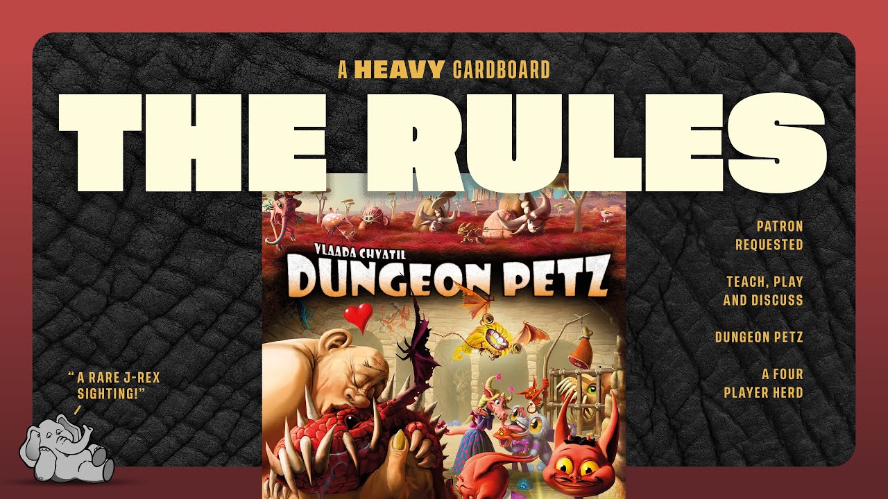 Dungeon Petz - 4p - The Rules