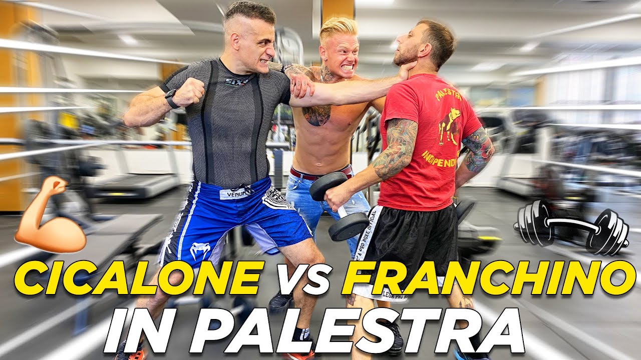 CICALONE VS FRANCHINO IN PALESTRA! | Chi è più forte?