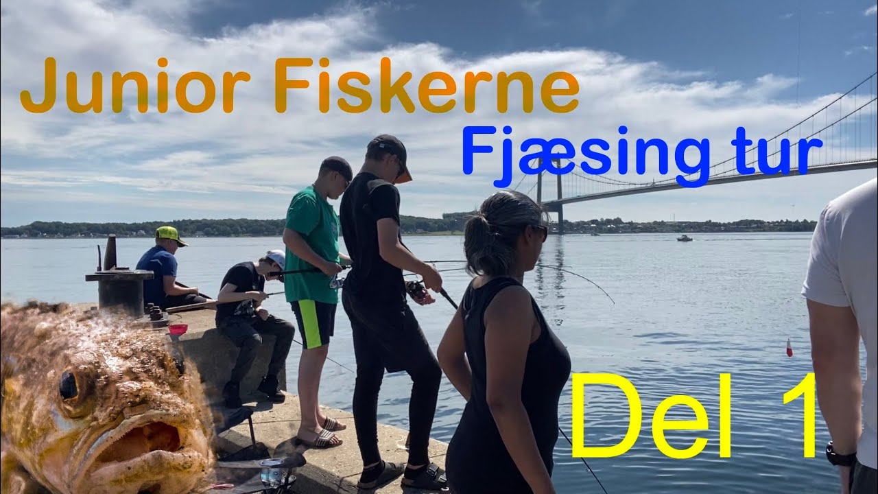 Junior Fiskerne på jagt efter Fjæsing