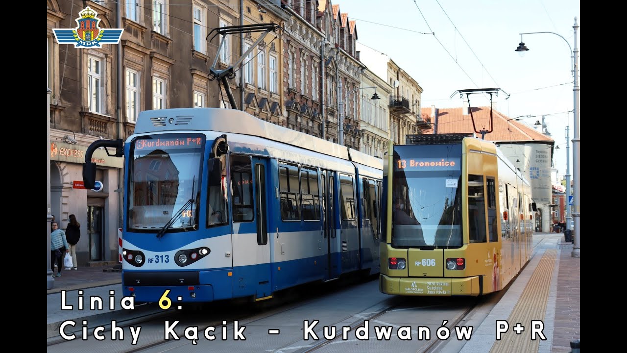 MPK Kraków linia 6: Cichy Kącik - Kurdwanów P+R