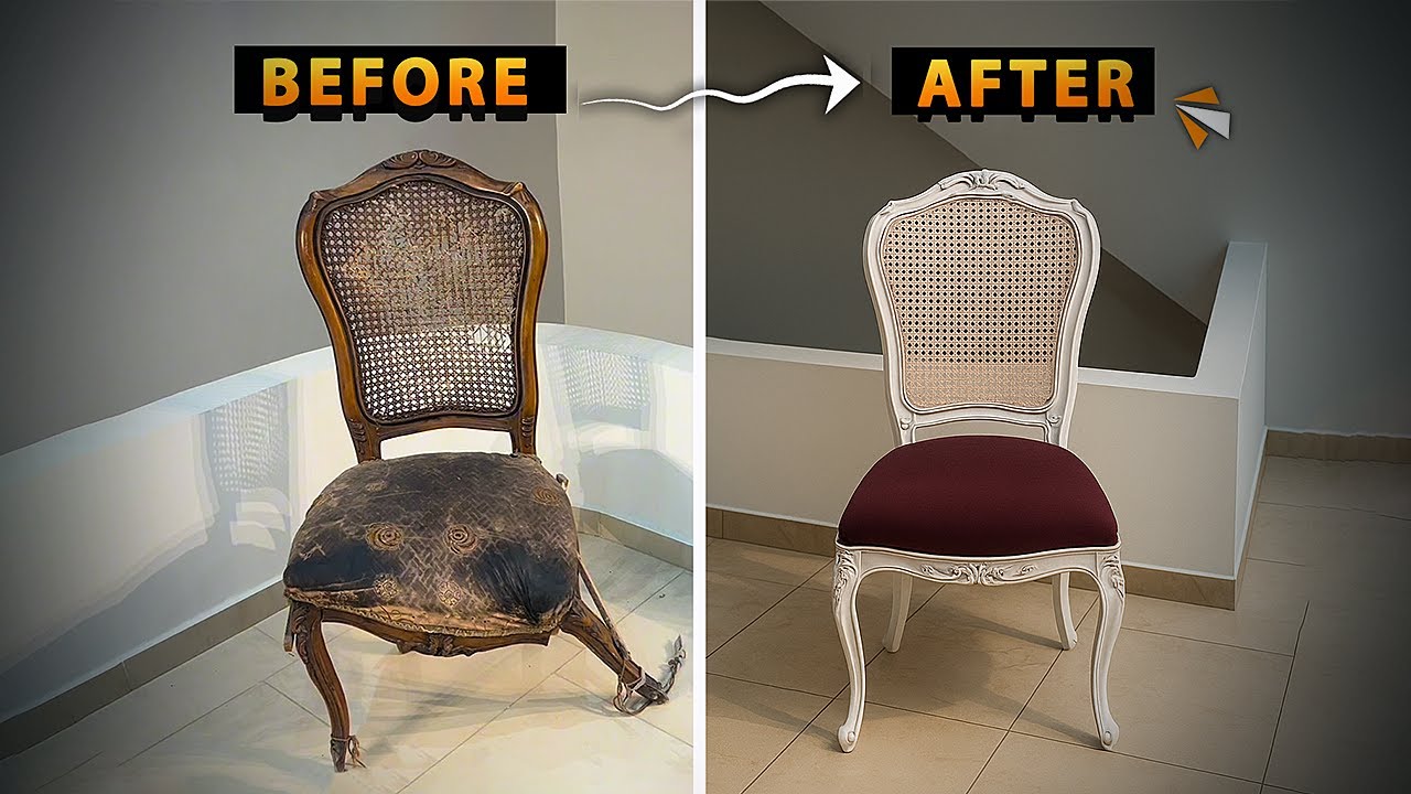 Old Chair Makeover  DIY Furniture Restoration