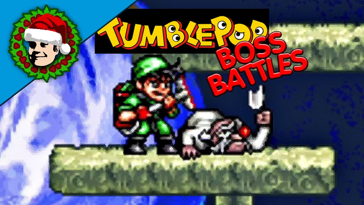 Tumblepop - Boss Battles - Arcade Playthrough
