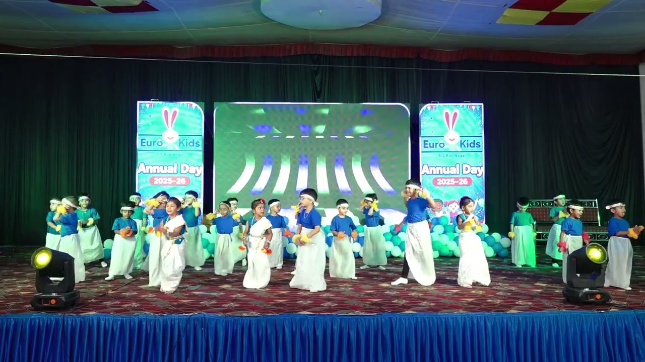 Sparkle & Shine–Our Nursery Champs Dance to Jimki Kamal! #ekasraonagar #annualday  #preschoolfun