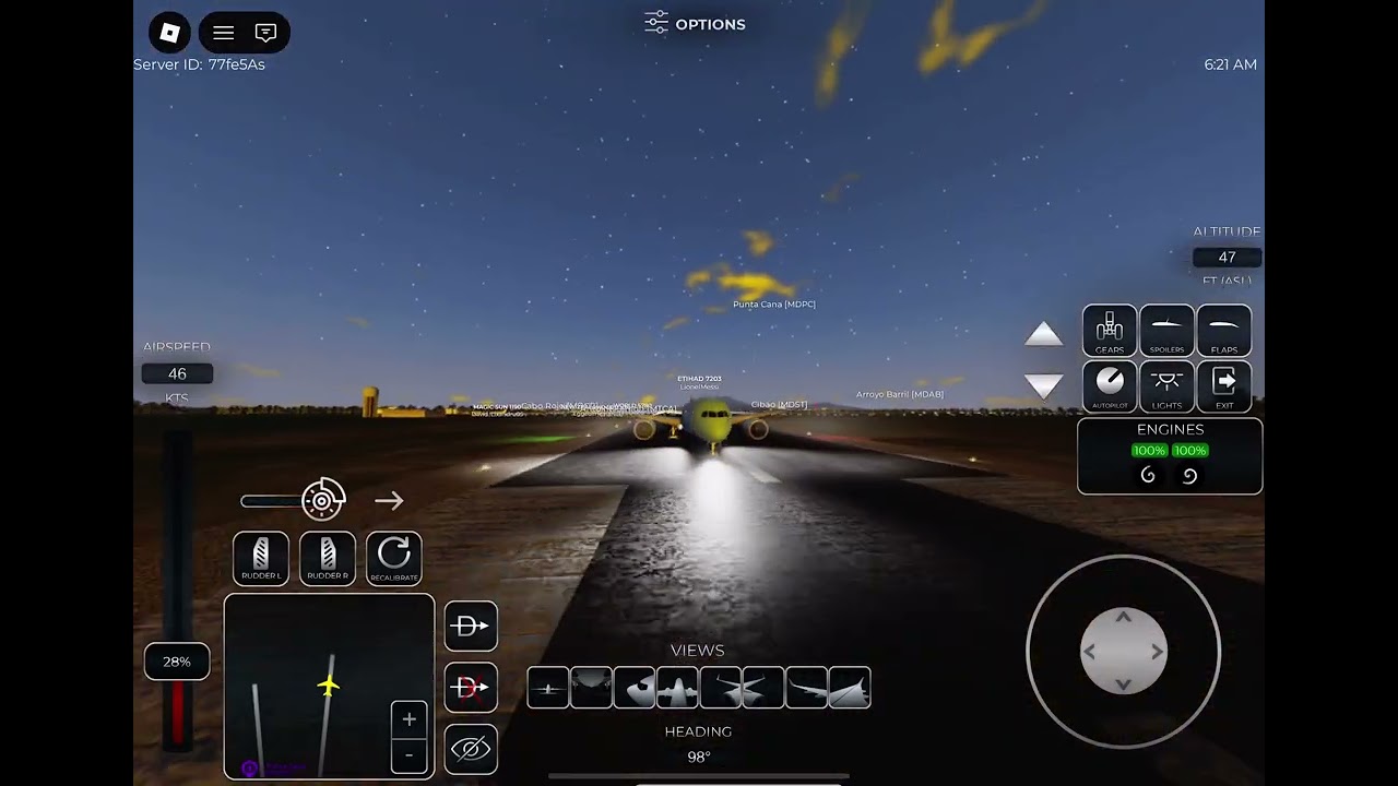 Project flight sim b787 Dreamliner #air#plane#airbone#etihad