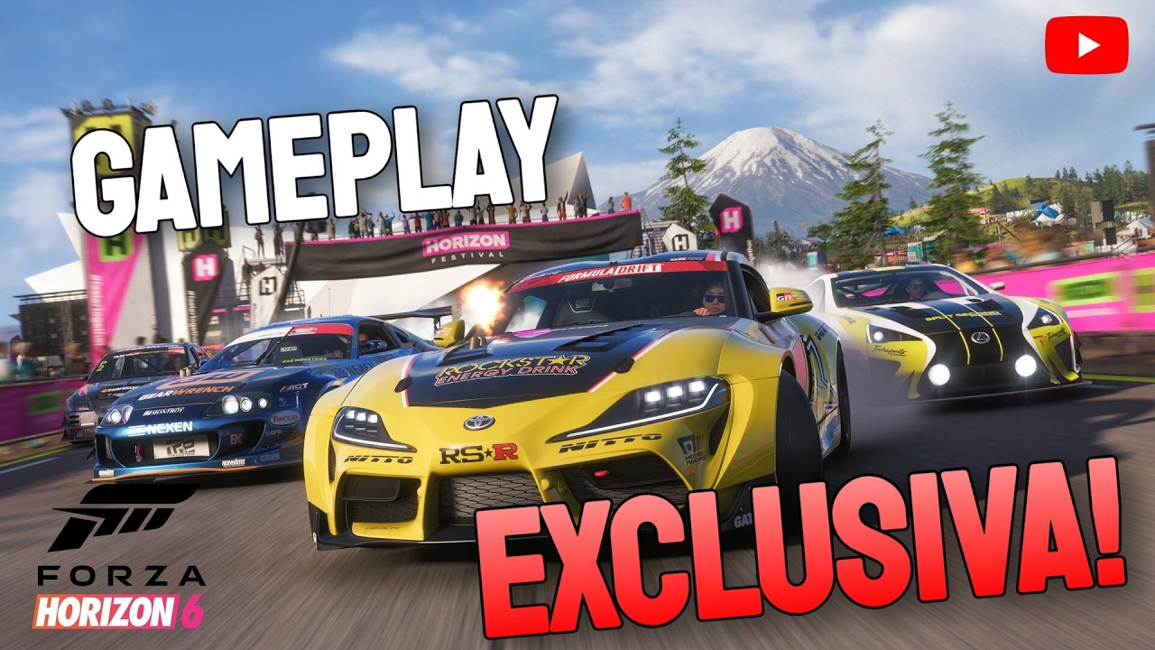GAMEPLAY EXCLUSIVA DO FORZA HORIZON 6! by @IGN