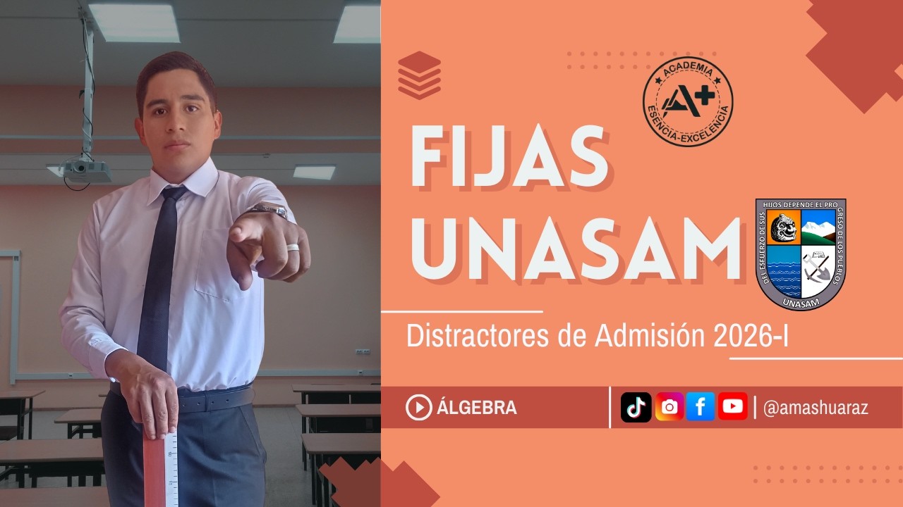 🚀 ÁLGEBRA 2026 | Distractores MÁS Recurrentes del Examen de Admisión con el Prof. Fredy Huamán 📚✨