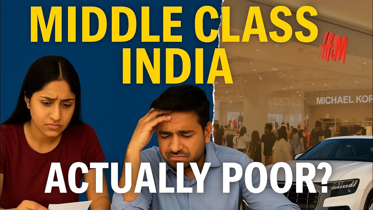 Is Middle Class India Actually Poor? | The Harsh Truth About Indian Economy