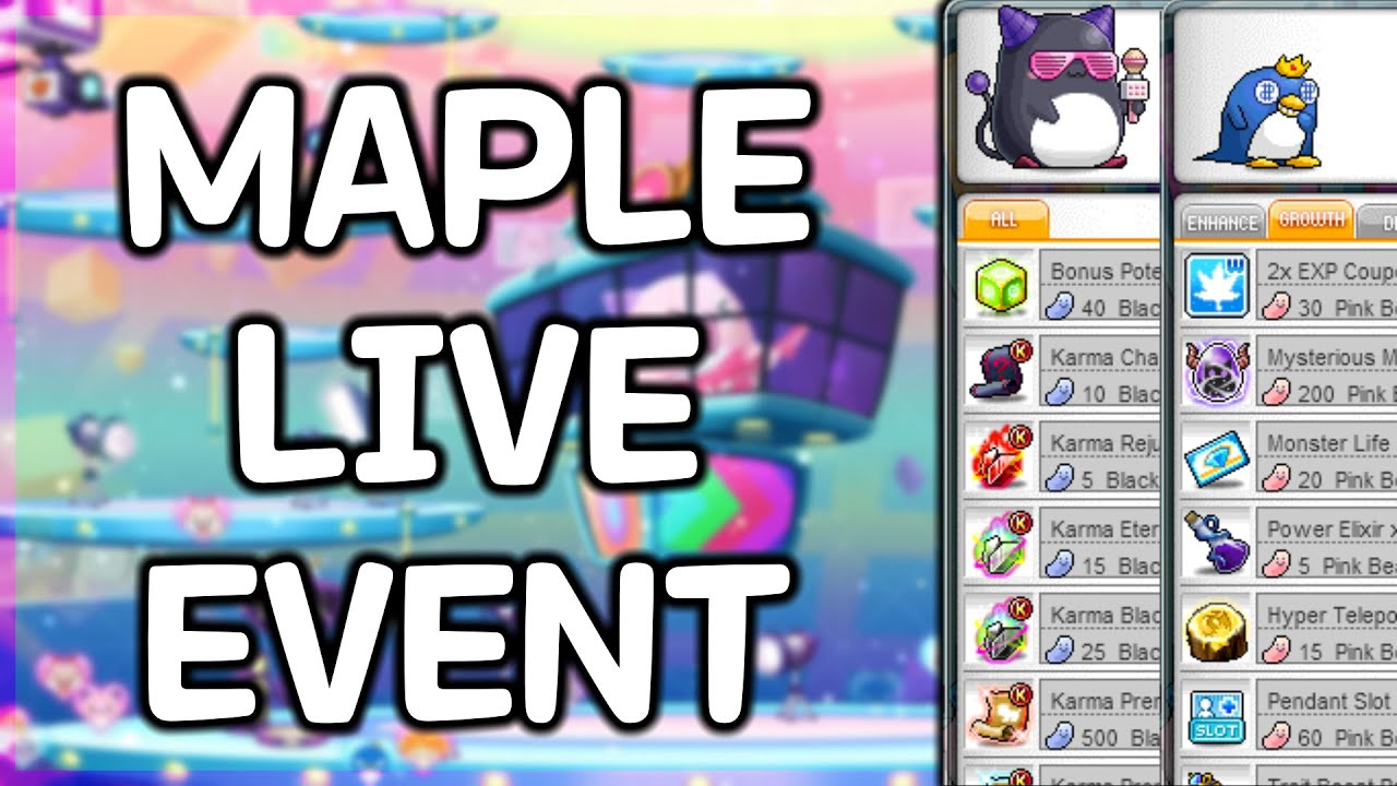 MapleStory LIVE Event Guide