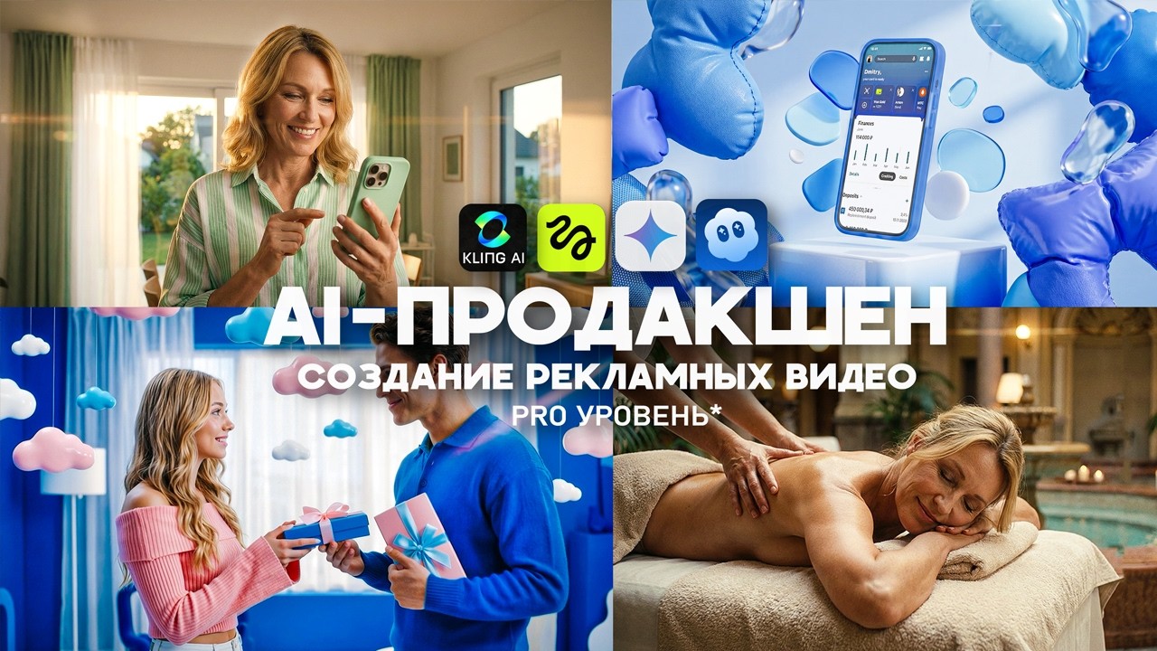 Профессиональная ТВ-реклама используя ИИ: Как сделать рекламный ролик в нейросетях - Полный Процесс