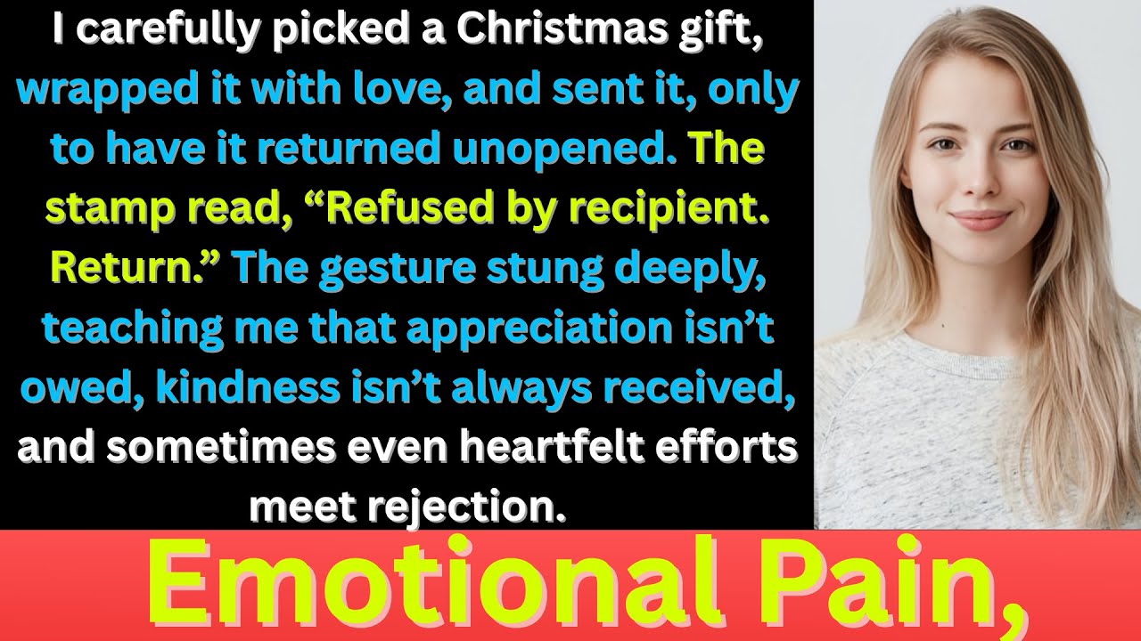 My Christmas Gift Was Returned Unopened—With a Stamp That Said “Refused by Recipient. Return.”
