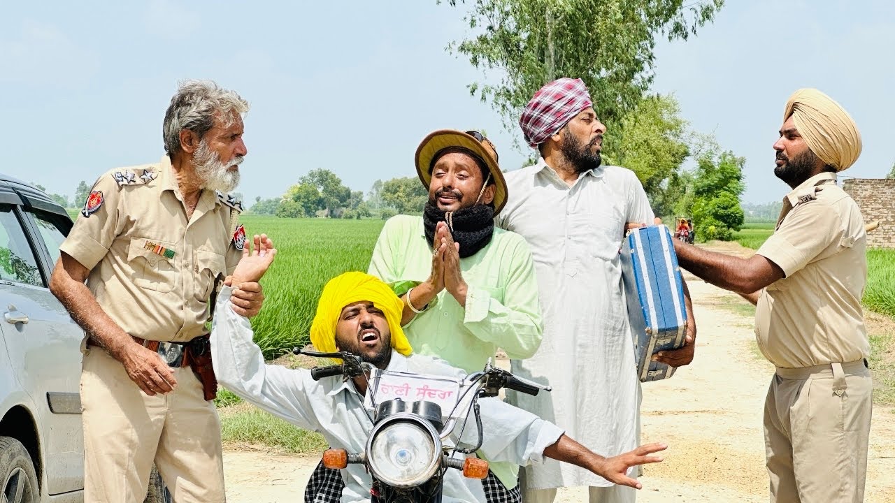 ਪੁਲਿਸ ਨੂੰ ਚੂਨਾ ਲਾ ਗਏ ਅਮਲੀ • Shadda Skimi No 1 Episode 16 | Funny Video | Comedy Video