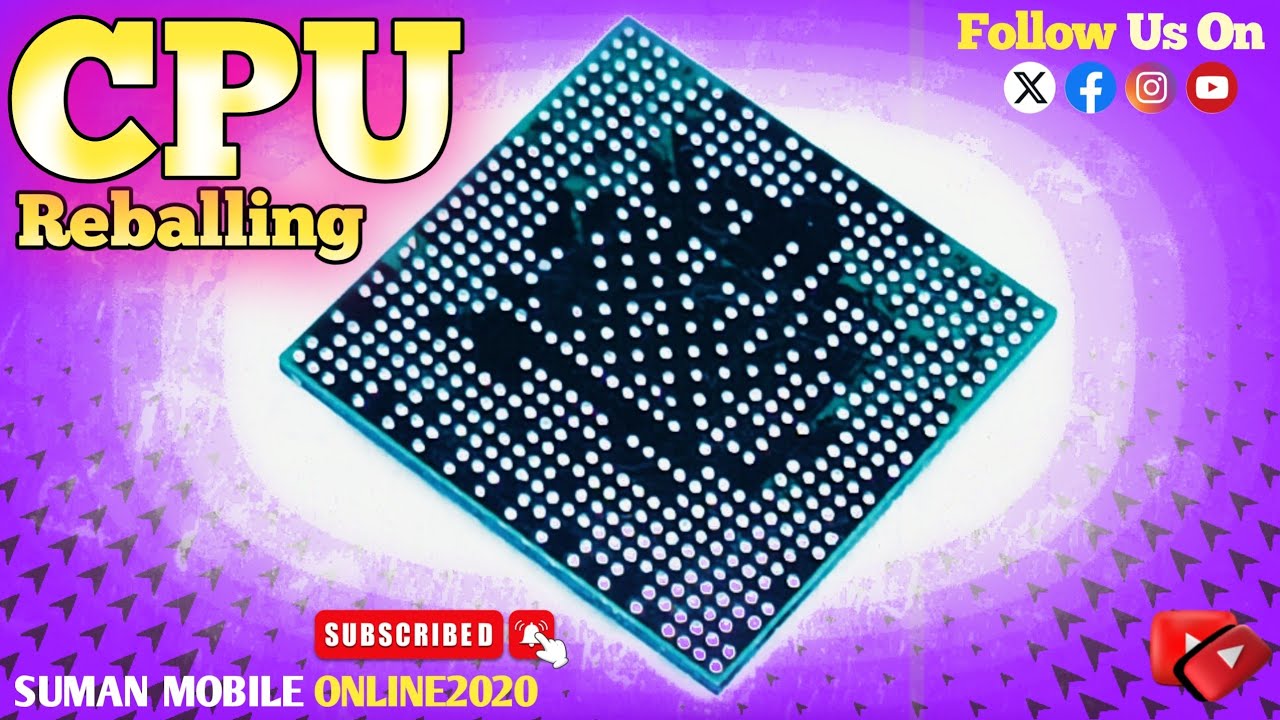 Samsung A03S Touch Not Working 🥹 CPU Reballing. Suman Mobile Online2020.