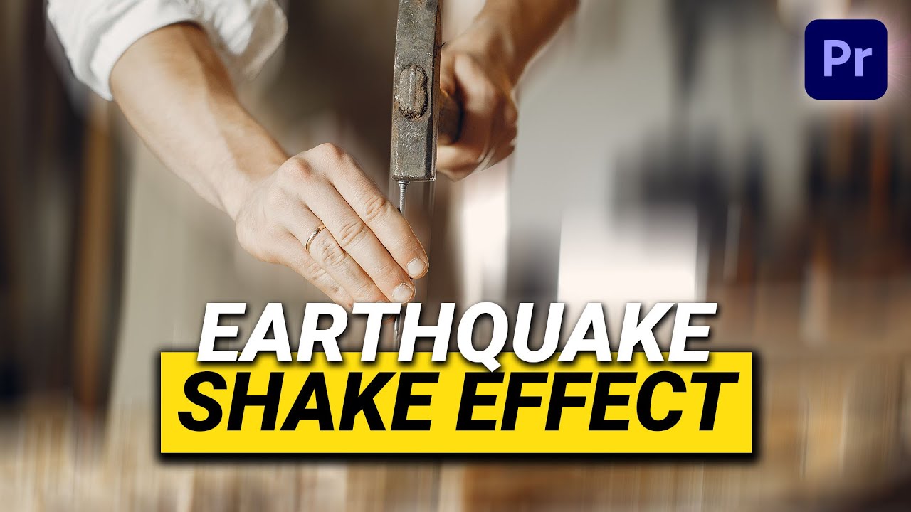 How to Create a CAMERA SHAKE (Premiere Pro Tutorial)