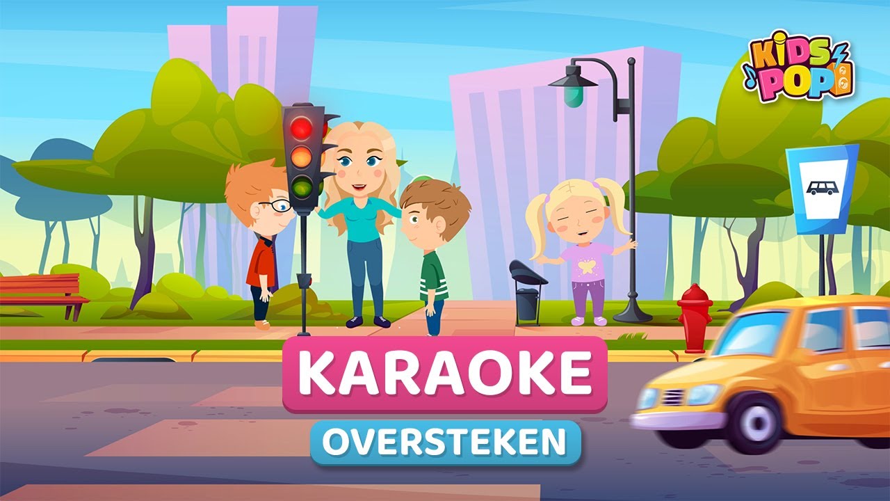 KidsPop - Oversteken - lyrics / karaoke
