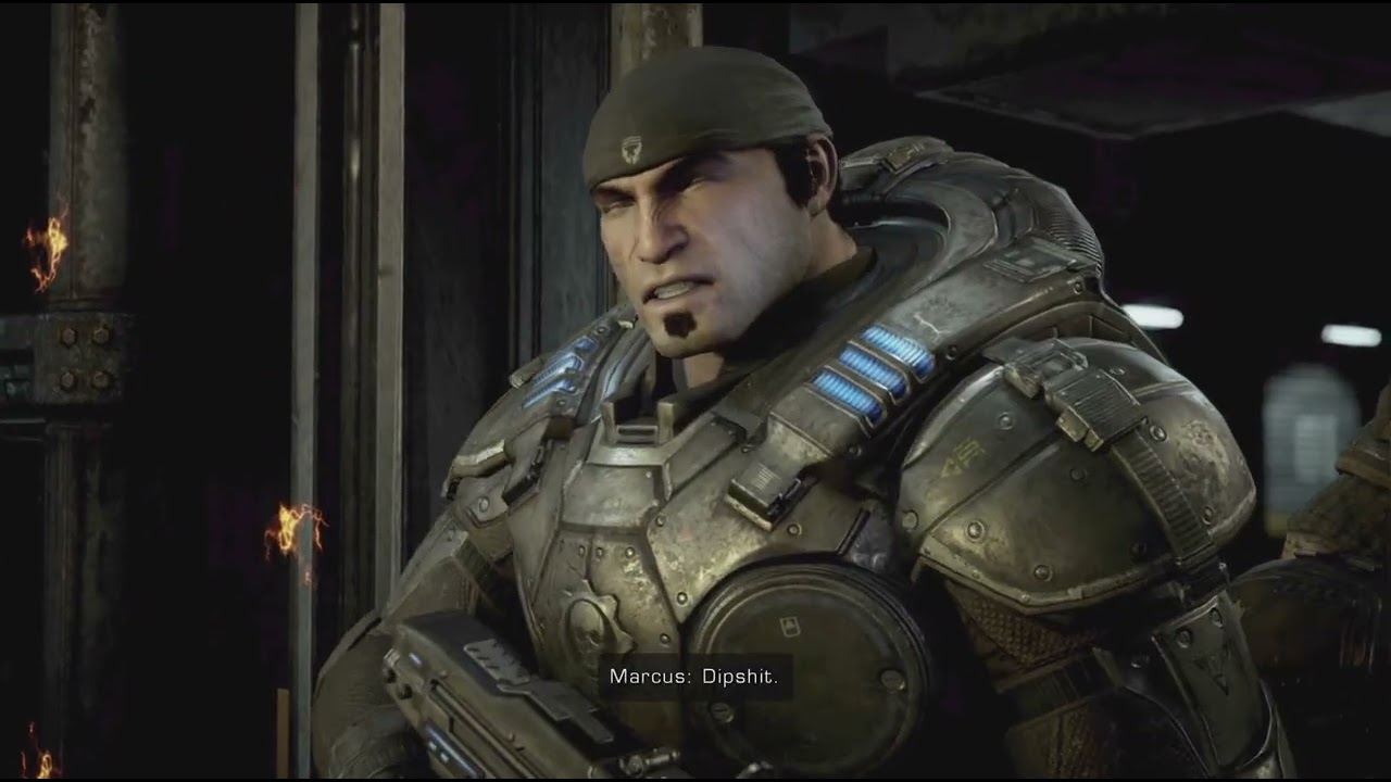 This factory full of monsters. Gears of War walkthrough part 4 from Gwave030. #xbox360