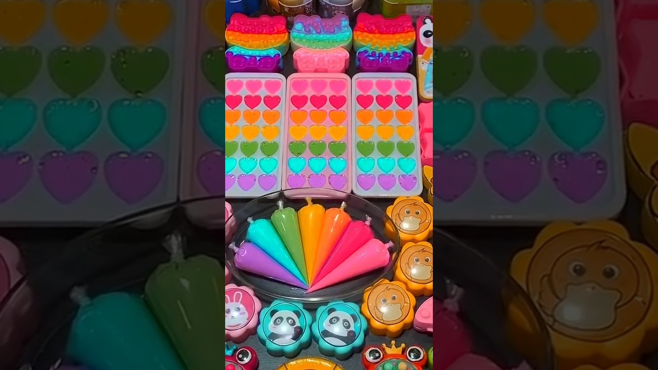 This Slime Sound is Pure Bliss! 💖🫧#SlimeBliss #OddlySatisfying #ASMRShorts