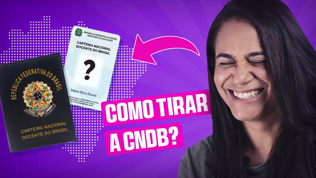 COMO TIRAR A MINHA CARTEIRA NACIONAL DOCENTE? (TUTORIAL COMPLETO 2026)