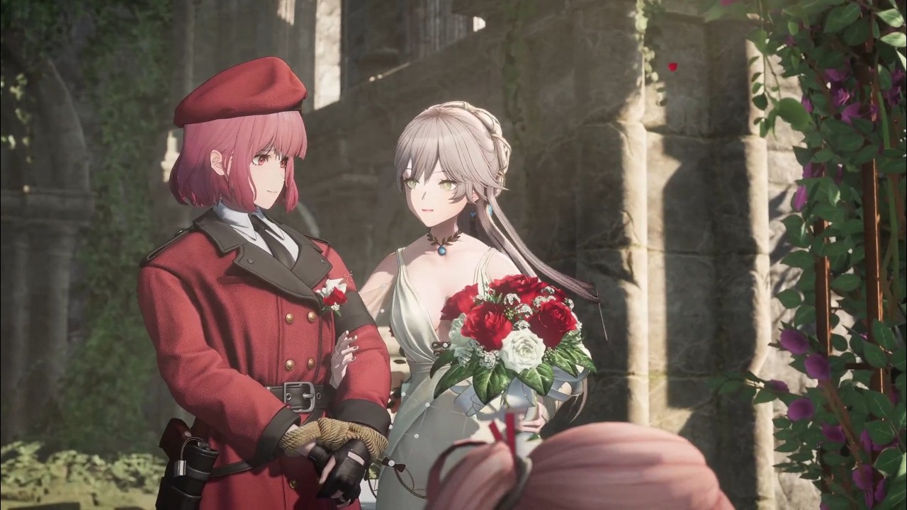 Girls Frontline 2: Exilium - кат-сцены Chiral Redundancy - свадьба и эпическая битва
