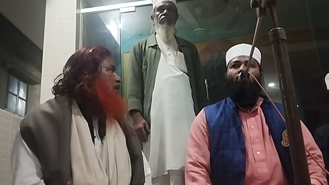 হাজীরপীর মন্জিল মাজার প্রাঙ্গণে আলোচনা রাখলেন-হযরত মাওলানা মোহাম্মদ জামালী শাহ্- মাসিক মিলাদ মাহফিলে