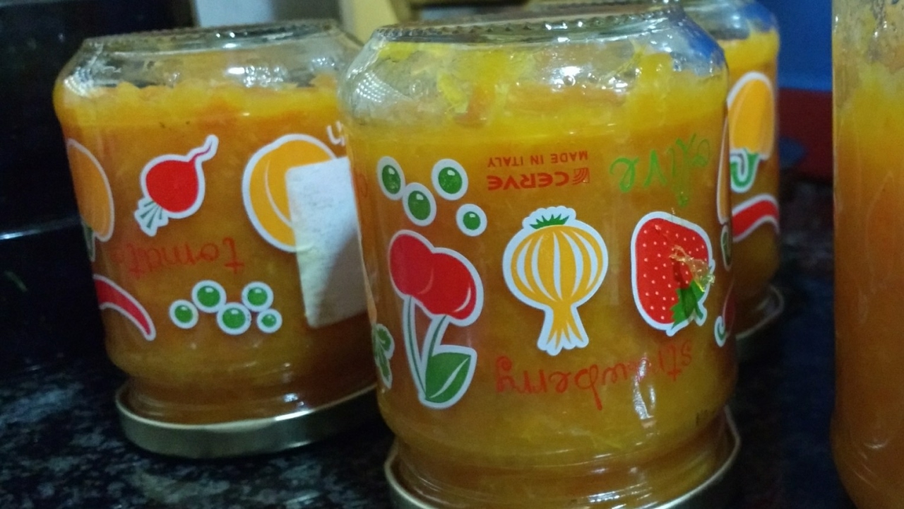 Mermelada de mandarina amarga en Thermomix