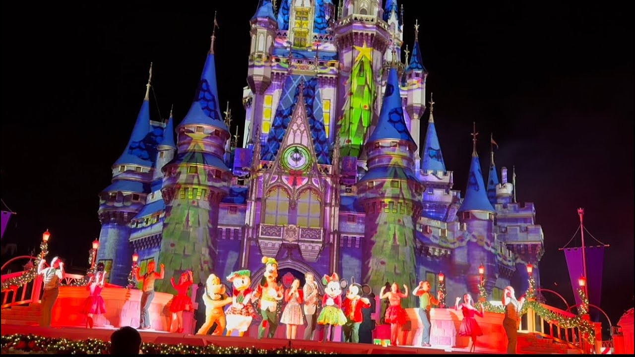 Mickey's Most Merriest Celebration at Mickey's Very Merry Christmas Party MVMCP 2025 Castle Show