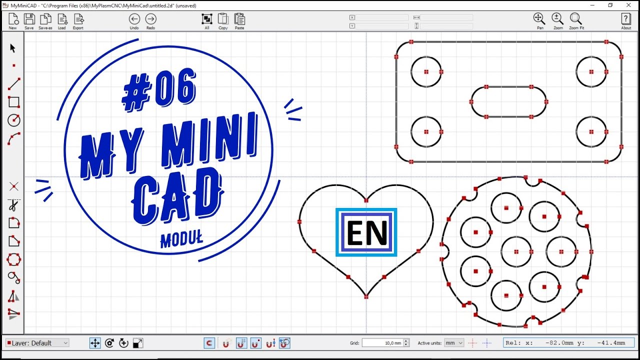 # 06 MyMiniCAD tutorial - Step by step